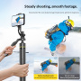 CYKE TT18 selfie stick Bluetooth panoramic cu tripod pentru iPhone - negru