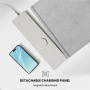 S1300 pad cu două fețe pentru tastatură și mouse cu încărcare wireless pentru iPhone / AirPods - gri