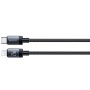 Yesido Y73 set încărcător auto cu porturi USB-C / USB-A și cablu USB-C la Lightning - 30W - 1 m - negru