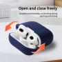 Set practic 5în1 pentru AirPods 4 / 5 - bordo