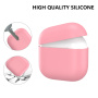 AhaStyle husă din silicon pentru AirPods 4 / 5 - roz