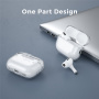 AhaStyle husă transparentă cu curea pentru AirPods Pro 2 - transparent