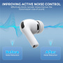 AhaStyle capete de rezervă din silicon pentru AirPods Pro 3 - S - albe