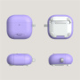 Husă cu suport rabatabil și carabină pentru AirPods 4 / 5 - roz