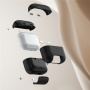 Husă cu suport rabatabil și carabină pentru AirPods Pro 3 - galben