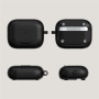 Husă cu suport rabatabil și carabină pentru AirPods Pro 3 - galben