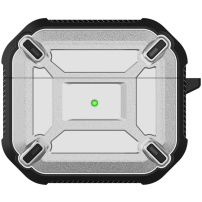 Husă "Armor" super rezistentă pentru AirPods 3 - argintiu