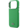 Husă Lacoste Iconic Petit Pique Metal Logo cu MagSafe pentru iPhone 17 Pro - verde