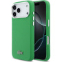 Husă Lacoste Iconic Petit Pique Metal Logo cu MagSafe pentru iPhone 17 Pro Max - verde