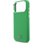 Husă Lacoste Iconic Petit Pique Metal Logo cu MagSafe pentru iPhone 17 Pro Max - verde