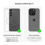 FIXED MagZen 5 Wireless MagSafe baterie externă cu încărcare pentru Apple Watch, Suport și port USB-C - 5 000 mAh - gri