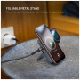 FIXED MagZen 5 Wireless MagSafe baterie externă cu încărcare pentru Apple Watch, Suport și port USB-C - 5 000 mAh - gri