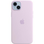 Carcasă originală Apple din silicon cu MagSafe pentru iPhone 14 Plus - albastru liliac