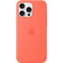 Original Apple husă din silicon cu MagSafe pentru iPhone 16 Pro Max - mandarine