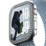 PanzerGlass SAFE carcasă cu pietre pentru Apple Watch 42mm (Series 10 / 11) - argintie