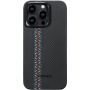 Pitaka Fusion Weaving MagEZ 4 husă cu model din fibră de carbon pentru iPhone 15 Pro Max - rhapsody