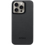 Pitaka MagEZ 4 600D husă cu model din fibră de carbon pentru iPhone 15 Pro - gri