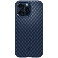 Spigen Armor MagFit husă durabilă cu MagSafe pentru iPhone 15 Pro Max - albastru închis