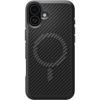 Spigen Husă robustă Core Armor Matte cu MagSafe pentru iPhone 16 - Negru