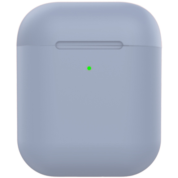Carcasă din silicon mat pentru AirPods 1 / 2 - mov