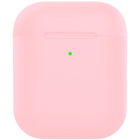 Carcasă din silicon mat pentru AirPods 1 / 2 - roz