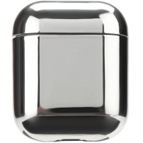 Husă de protecție metalică pentru AirPods 1 / 2 - argintiu