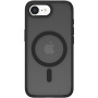 Spigen Crystal Hybrid husă mată cu MagSafe pentru iPhone 16e / 17e - negru