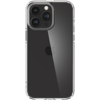 Spigen Crystal Hybrid husă transparentă pentru iPhone 15 Pro - transparent