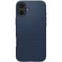Spigen Husă Liquid Air pentru iPhone 16 - albastru închis