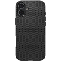 Spigen Husă Liquid Air pentru iPhone 16 Plus - neagră