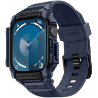 Spigen Carcasă super durabilă Rugged Armor Pro cu curea pentru ceas Apple 46mm - albastru închis