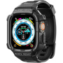 Carcasă super rezistentă Spigen Rugged Armor Pro cu curea pentru Apple Watch Ultra 49mm - negru
