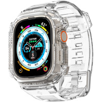 Spigen Carcasă super durabilă Rugged Armor Pro cu curea pentru Apple Ceas Ultra 49mm - transparentă