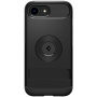 Spigen Slim Armor husă rezistentă cu suport și MagSafe pentru iPhone 16e / 17e - negru