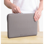 UNIQ Cyprus Ridge Edition geantă din neopren pentru iPad de până la 13" / MacBook de până la 14” - gri-bej