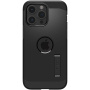 Spigen Tough Armor MagFit husă durabilă cu suport și MagSafe pentru iPhone 15 Pro Max - negru