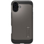 Spigen Husă Tough Armor cu suport și MagSafe pentru iPhone 16 Plus - Gri închis
