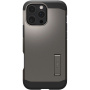 Spigen Husă Tough Armor cu suport și MagSafe pentru iPhone 16 Pro - Gri închis