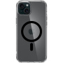 Spigen Ultra Hybrid MagFit husă transparentă cu MagSafe negru pentru iPhone 15 - transparent