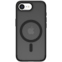 Husă Spigen Ultra Hybrid mată transparentă cu MagSafe pentru iPhone 16e / 17e - negru