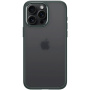 Spigen Ultra Hybrid Matte husă mată transparentă pentru iPhone 15 Pro Max - verde închis