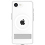 Spigen Ultra Hybrid S husă transparentă cu suport și MagSafe pentru iPhone 16e / 17e - transparent