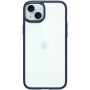 Spigen Ultra Hybrid husă transparentă pentru iPhone 15 - albastru închis