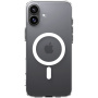 Spigen Husă transparentă ultra hibridă cu alb MagSafe pentru iPhone 16 Plus - Transparent