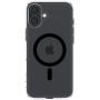 Spigen Husă transparentă ultra hibridă cu negru MagSafe pentru iPhone 16 Plus - Transparent