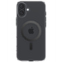 Spigen Husă transparentă ultra hibridă cu model din fibră de carbon MagSafe pentru iPhone 16 - Transparentă