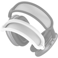 Husă din silicon pentru banda de fixare pe cap, pentru AirPods Max 1 / 2 - alb