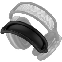 Husă din silicon pentru banda de fixare pe cap, pentru AirPods Max 1 / 2 - negru