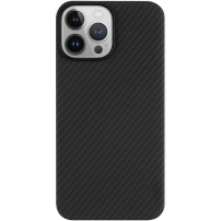 Tactical Aramid husă cu modelul fibrei de carbon și MagSafe pentru iPhone 14 Pro - negru