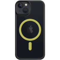 Tactical Husă transparentă Hyperstealth 2.0 cu MagSafe pentru iPhone 13 mini - negru galben